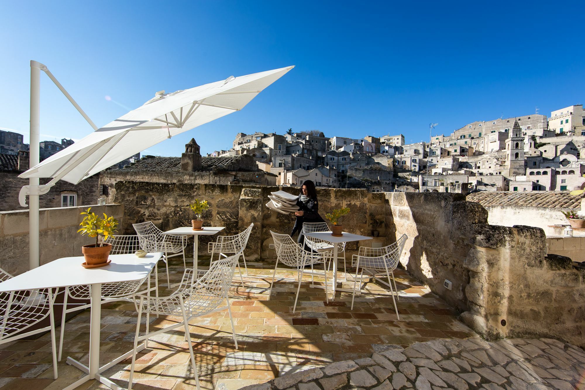 La Dimora Di Metello Hotel Matera Kültér fotó